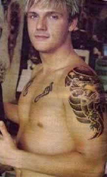 Nick Carter (Backstreet Boys) – tetování