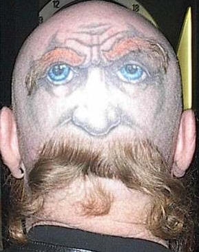 Motiv tetování na hlavu 2