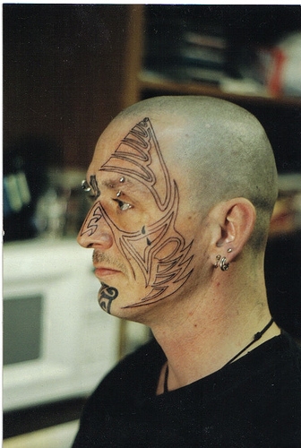 Motiv tetování na hlavu 7