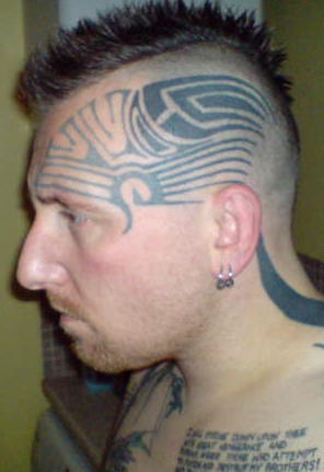 Motiv tetování na hlavu 8