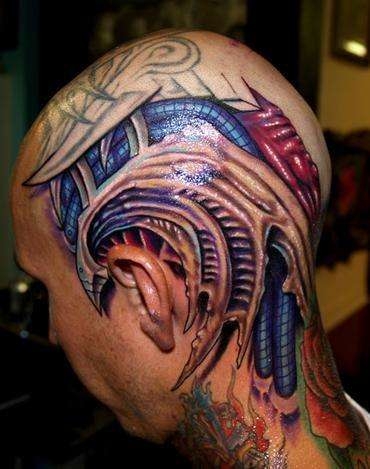 Motiv tetování na hlavu 9