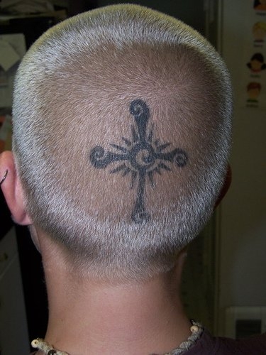 Motiv tetování na hlavu 11