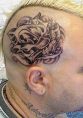 Motiv tetování na hlavu 21