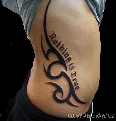Motiv tetování na břicho 4