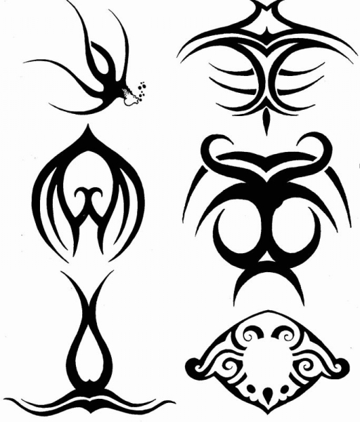 Tribal vzor tetování 15
