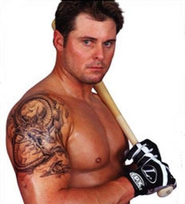 Jason Giambi – tetování