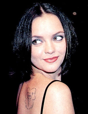 Christina Ricci – tetování