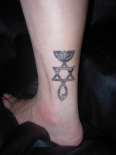 Motiv tetování na kotník 2