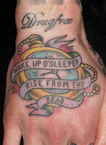 Motiv tetování na ruku 11