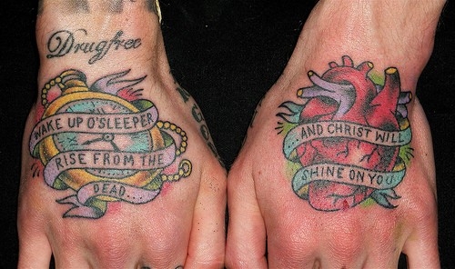 Motiv tetování na ruku 17
