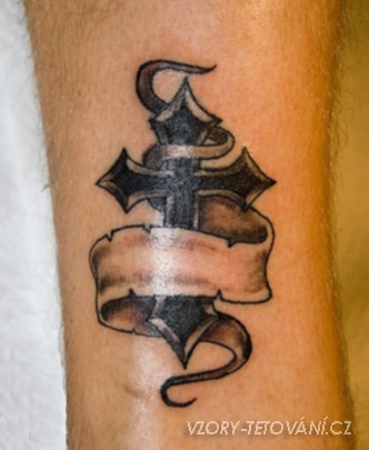 Motiv tetování na lýtko 12