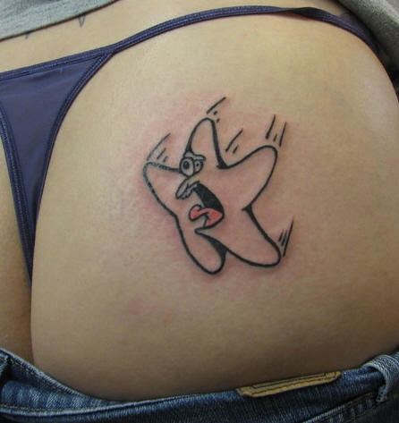 Motiv tetování na zadek 9