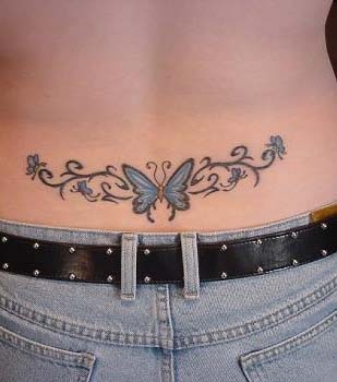 Tetování na spodní záda 47