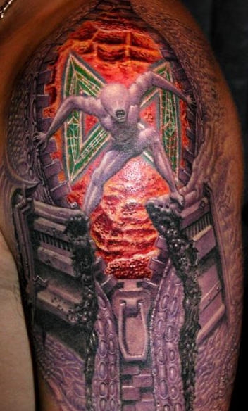 Motiv tetování na rameno 58