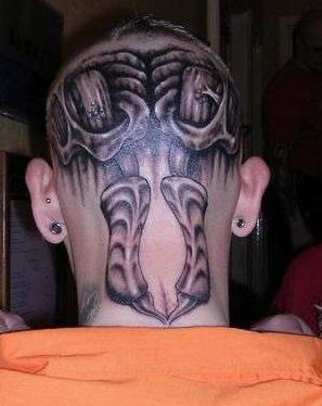 Motiv tetování na hlavu 23