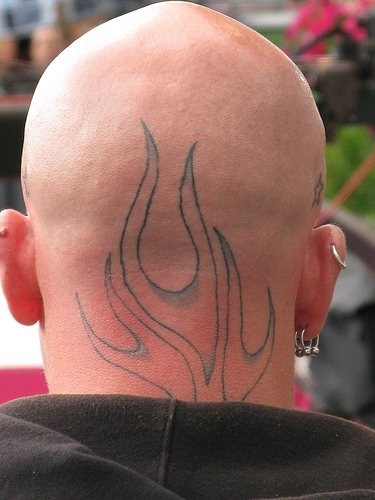 Motiv tetování na hlavu 25
