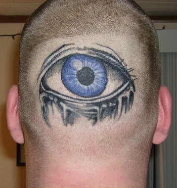 Motiv tetování na hlavu 26