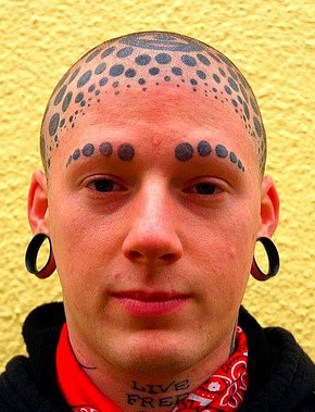 Motiv tetování na hlavu 29