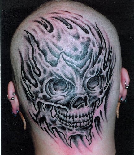 Motiv tetování na hlavu 30