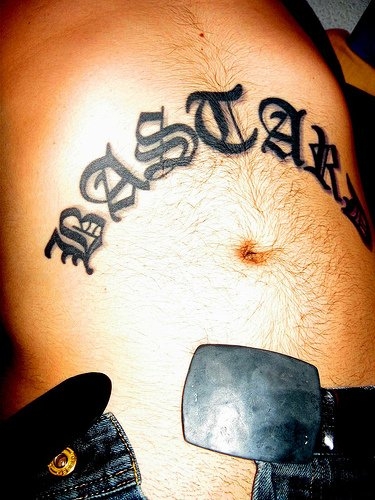 Motiv tetování na břicho 29