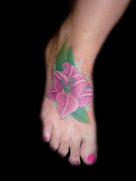Motiv tetování na nárt 13