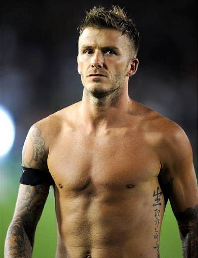 Sexy man tattoo 1 – David Beckham