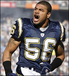 Shawne Merriman – tetování