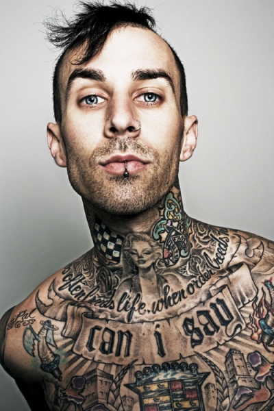 Travis Barker (Blink 182) – tetování