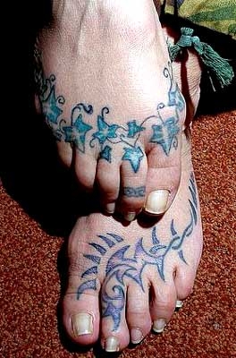 Motiv tetování na kotník 61
