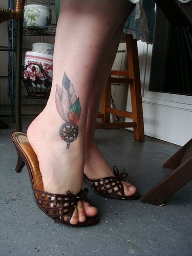 Motiv tetování na kotník 64