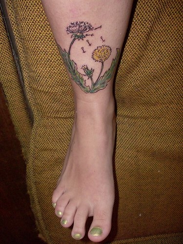 Motiv tetování na kotník 65