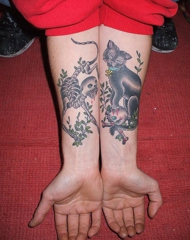 Motiv tetování na předloktí 34