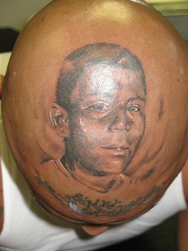 Motiv tetování na hlavu 39