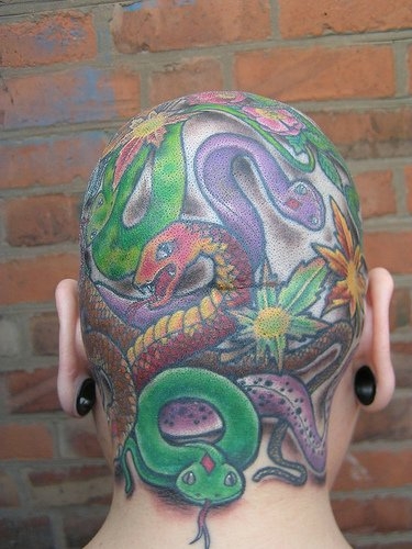Motiv tetování na hlavu 40
