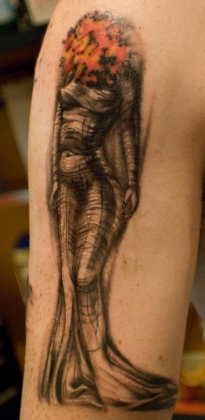 3D motiv tetování 12 – na paži